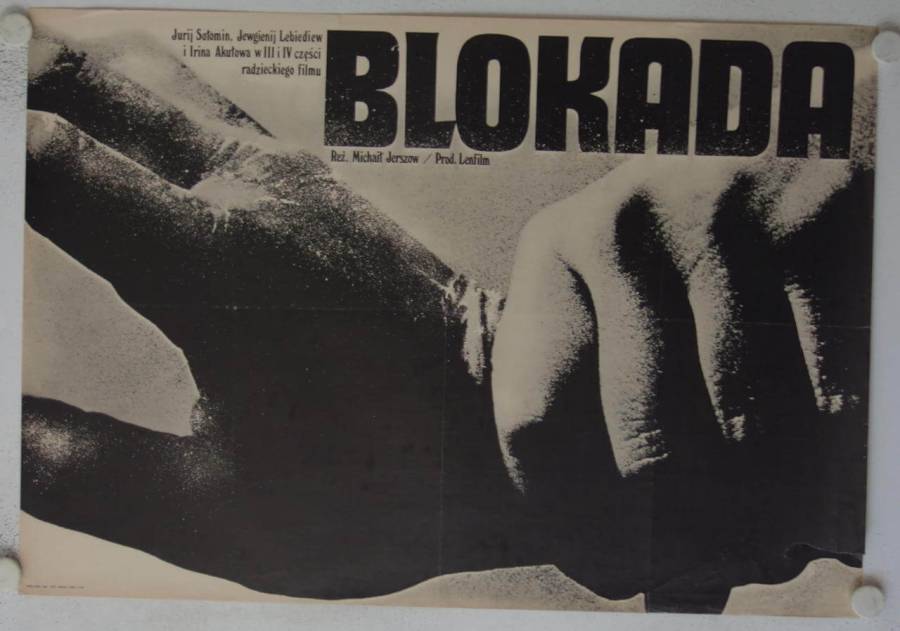 Blockade originales polnisches Filmplakat